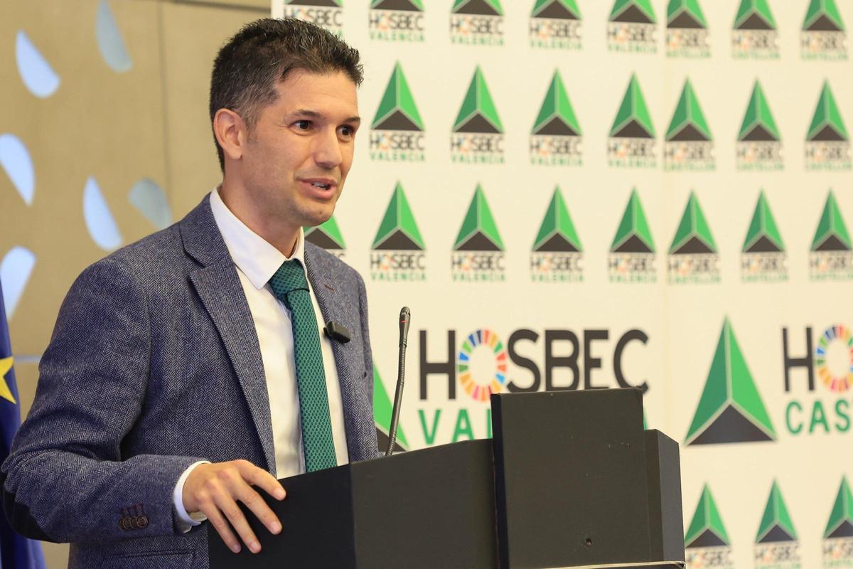 El presidente de Hosbec, Fede Fuster.