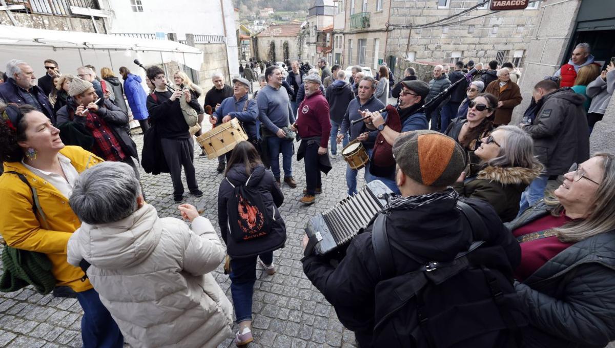 Gente celebrando este San Blas en Bembrive.