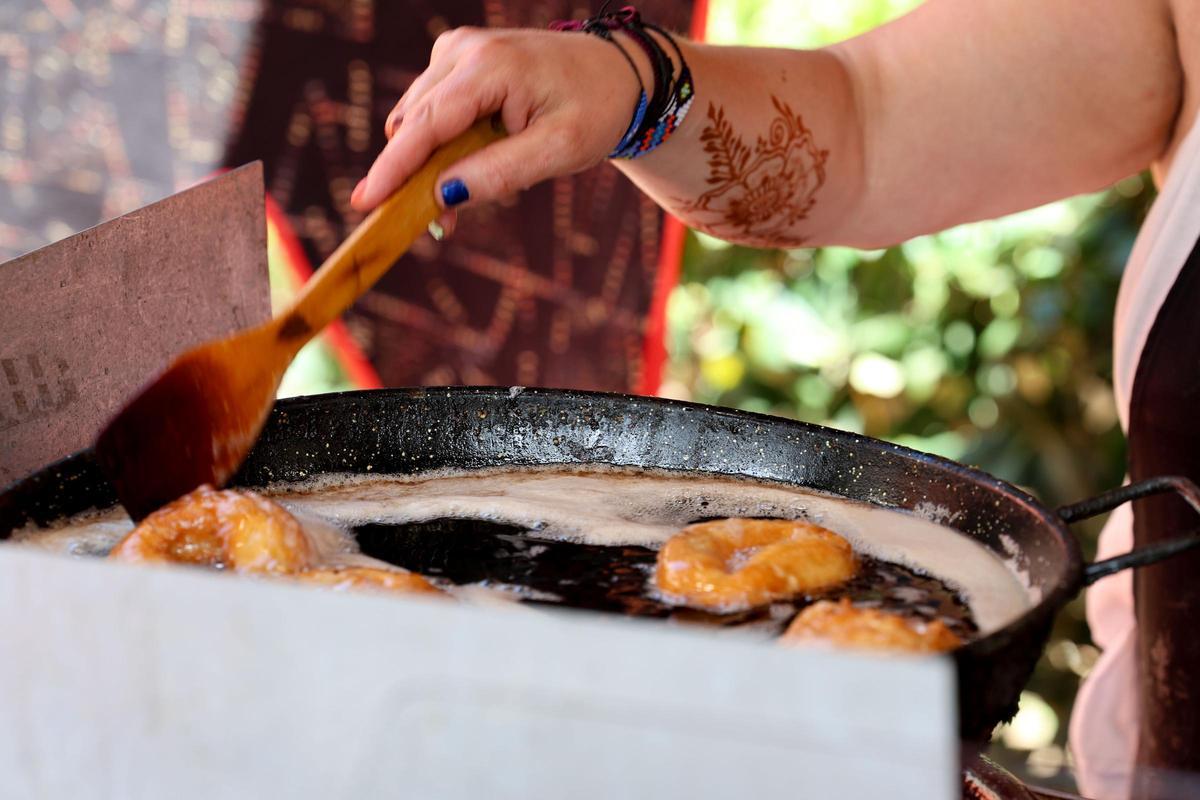 Mira aquí las imágenes de la oferta gastronómica de la Feria Medieval de Ibiza