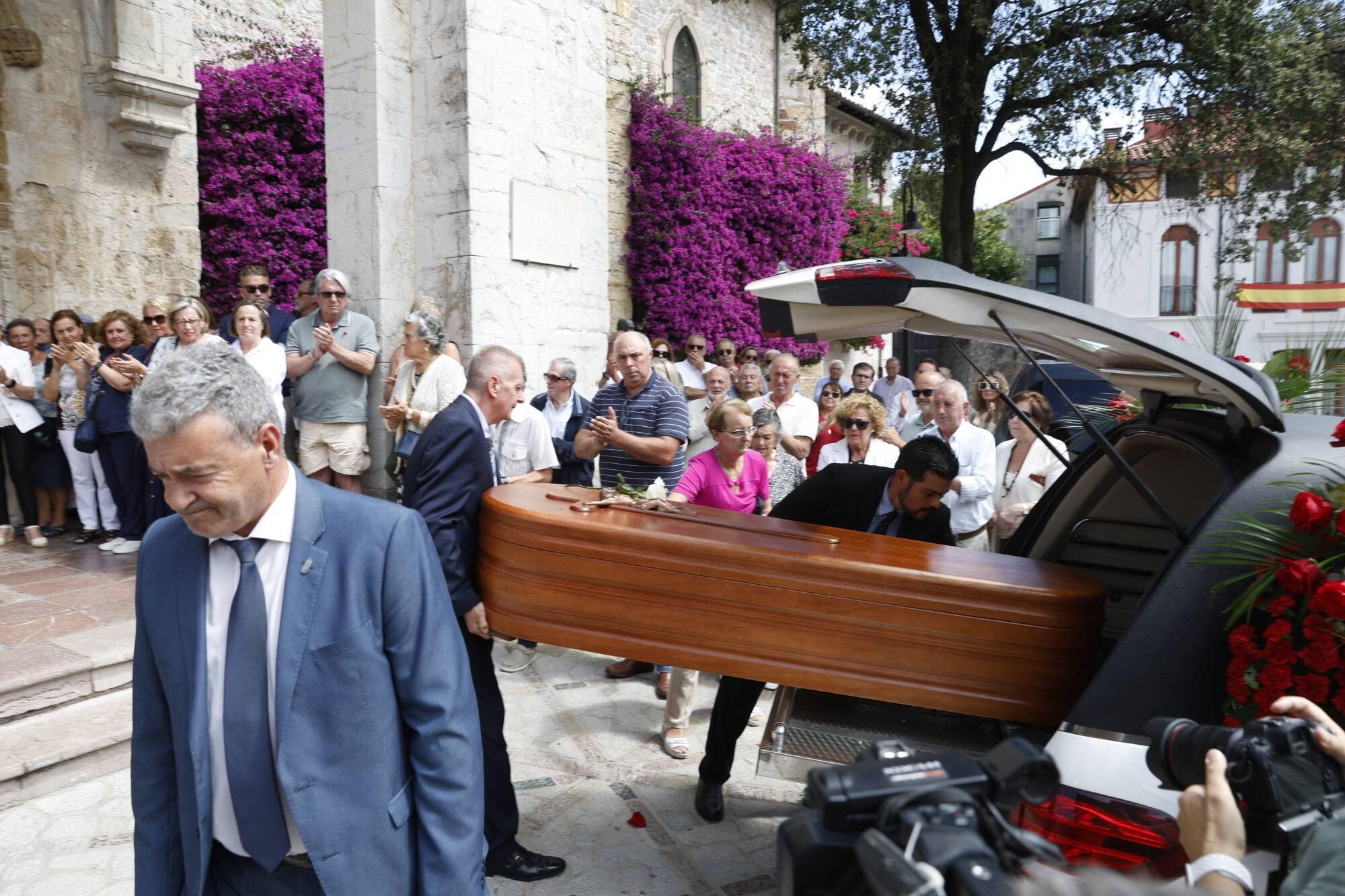 Las imágenes del funeral de Antonio Trevín en la basílica de Llanes.