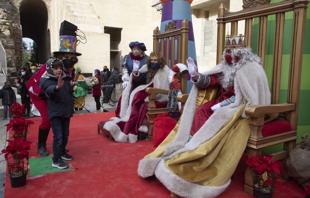 Los Reyes Magos llegan a Sagunt.