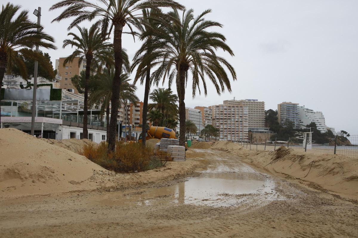 Magaluf macht sich schick für die Saison: So sieht es an den Baustellen im Urlaubsort derzeit aus