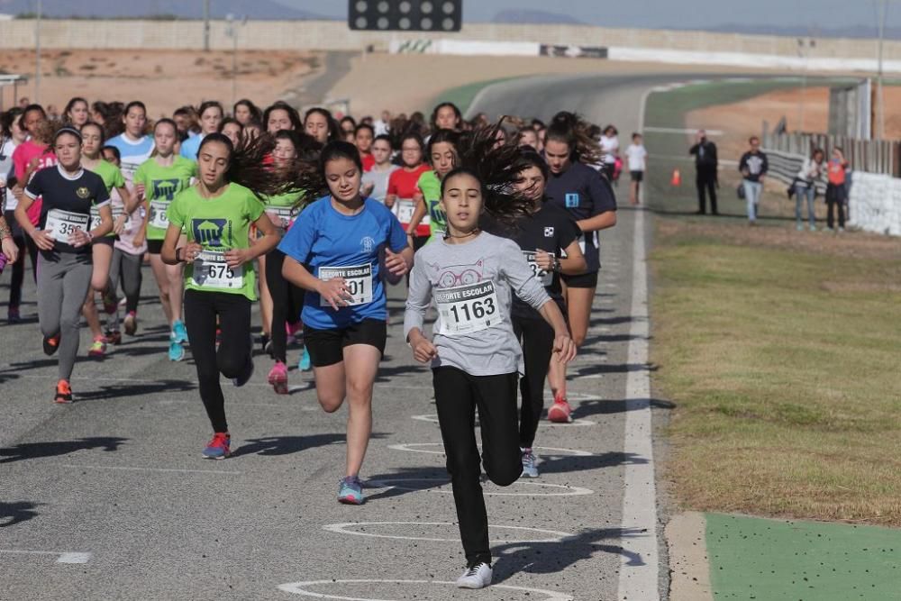 Cross Escolar Cartagena en el Circuito de Velocida