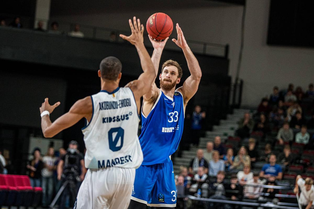 James Karnik, en un Neptunos-Manresa d'Eurocup d'aquesta temporada