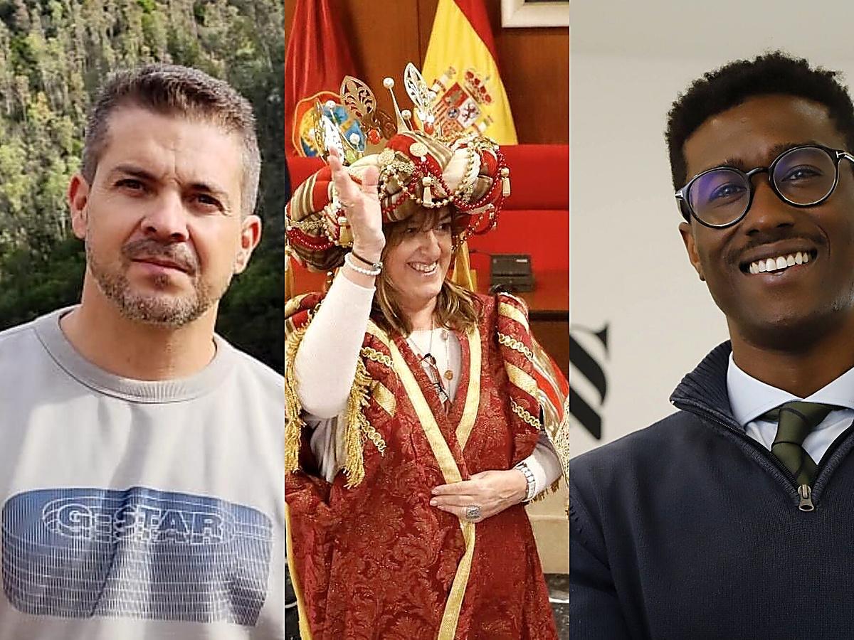 Los representantes de los Reyes Magos este 2026 en Córdoba.