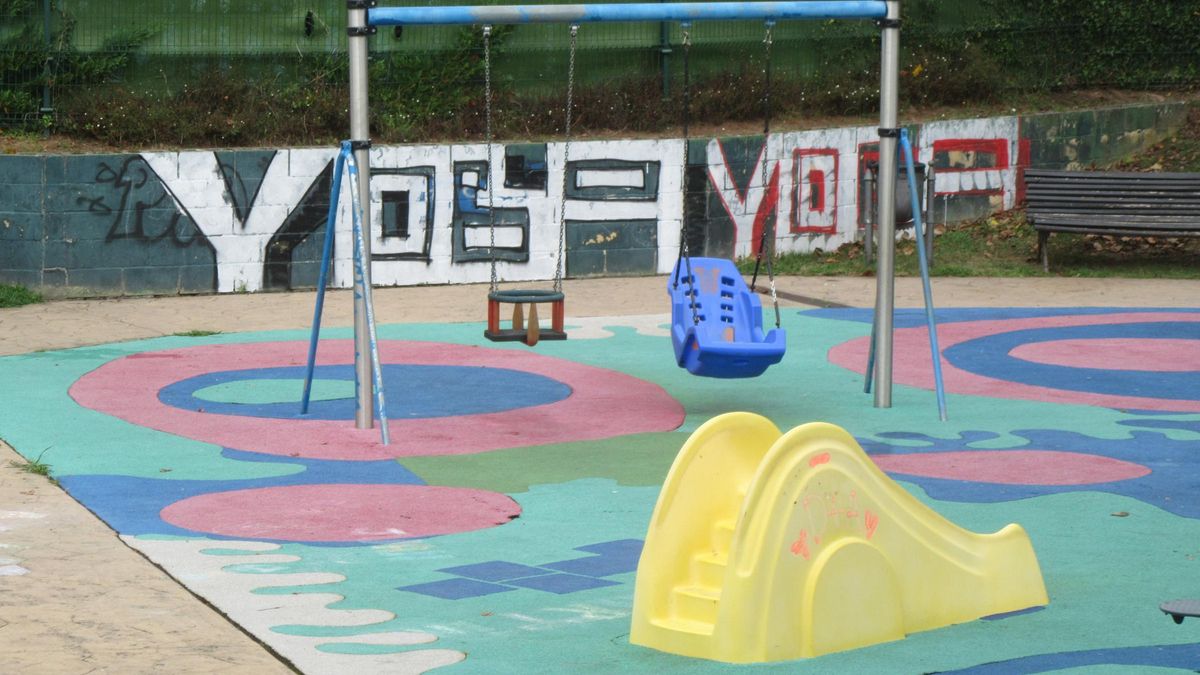 El parque infantil cangués.
