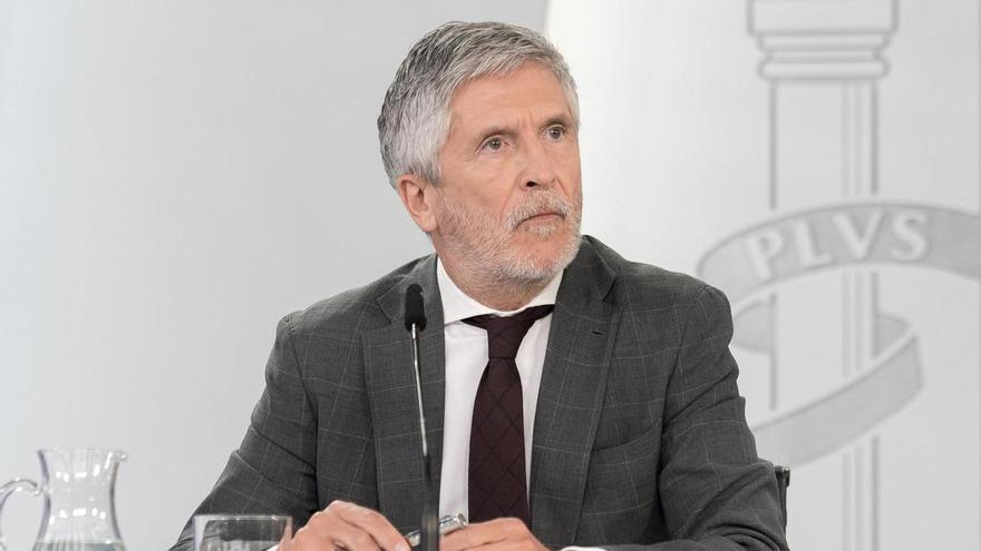 Marlaska dice que ningún extranjero que suponga un riesgo a la seguridad será regularizado