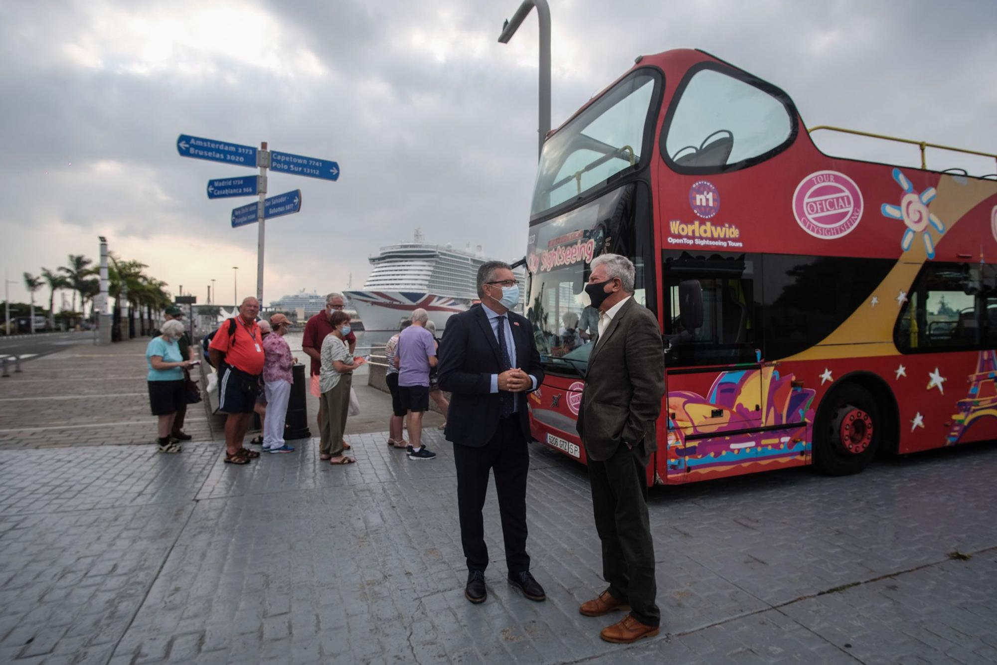 La guagua turística regresa a Las Palmas de Gran Canaria