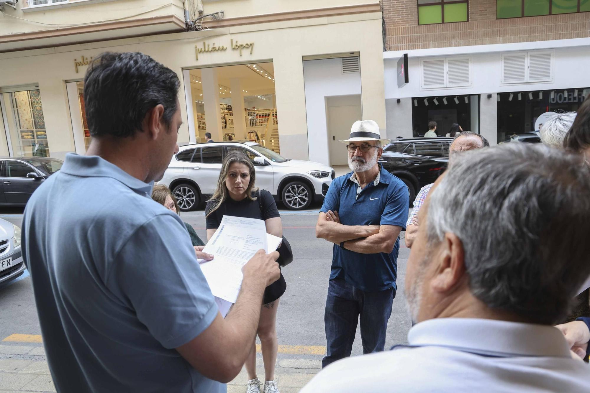 Vecinos del Centro piden más seguridad en Hogueras en caso de emergencia