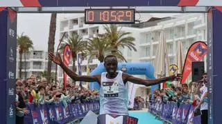 Mangusho Nickson y Annete Chesang ganan la Ibiza Media Maratón 2026