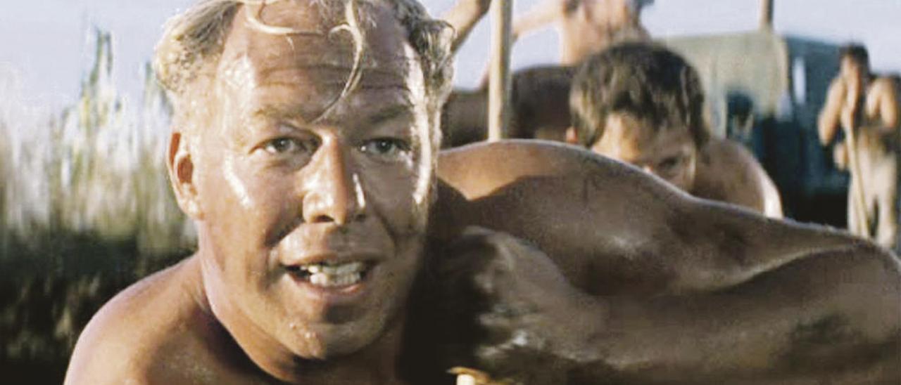 George Kennedy, en &quot;La leyenda del indomable&quot;.