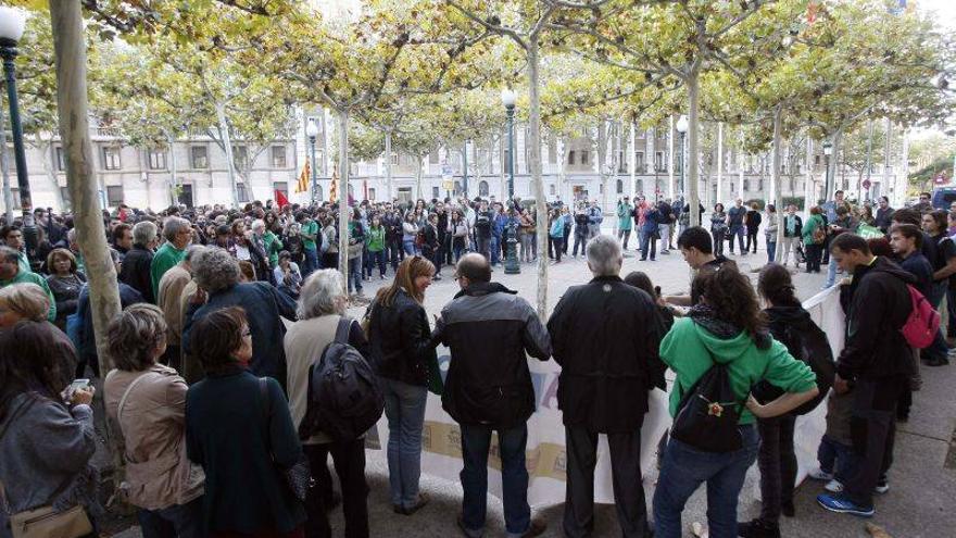 Seguimiento desigual de la huelga en las aulas