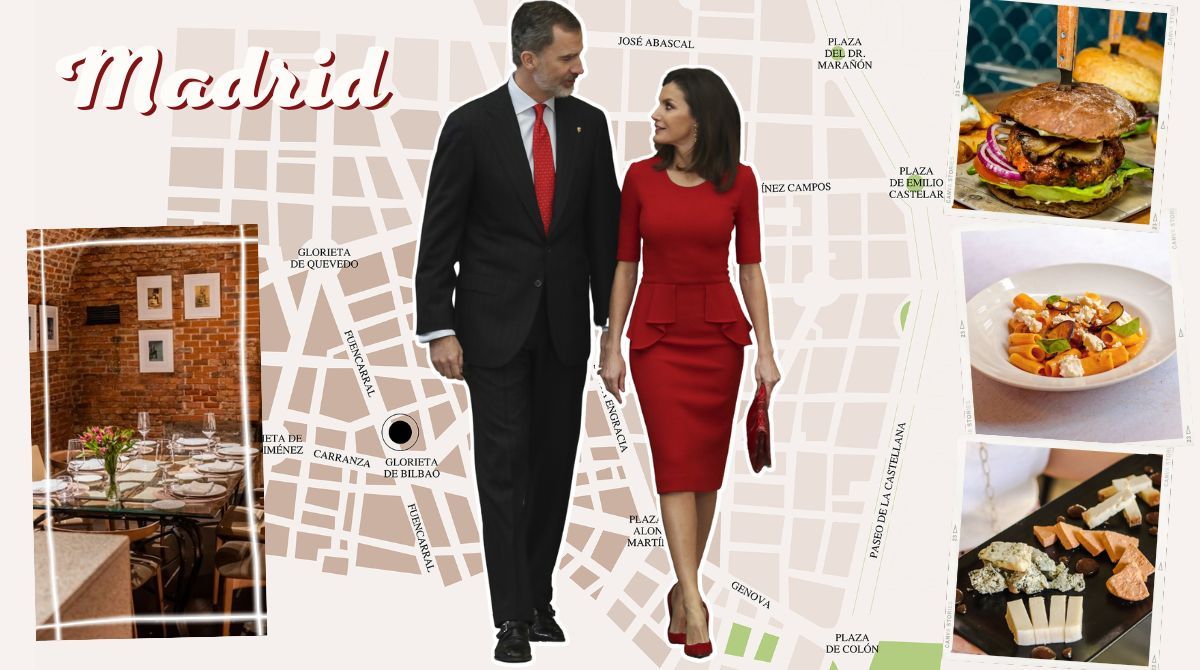 Ruta por los restaurantes y bares secretos de la reina Letizia y el rey Felipe VI en Madrid.