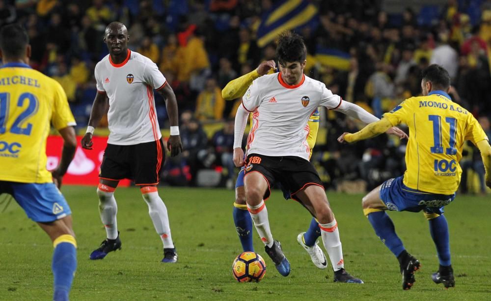 Las Palmas - Valencia: las mejores imágenes del partido