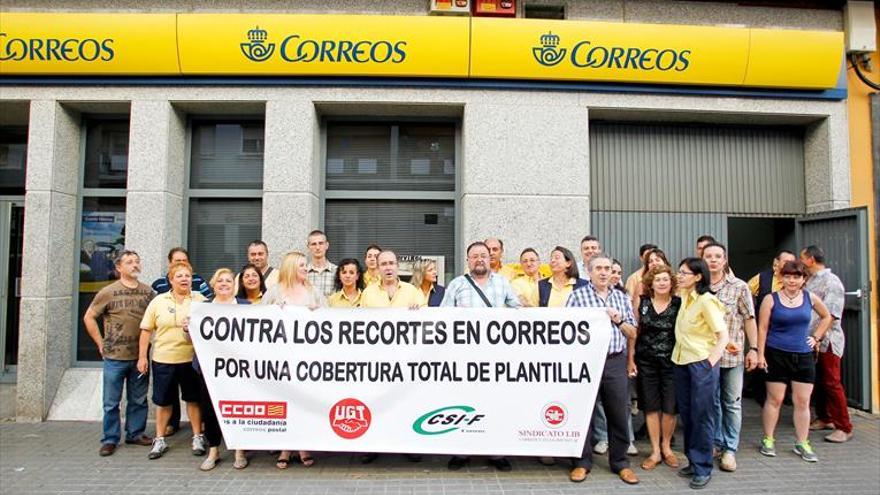 CCOO Aragón alerta de que el recorte a Correos destruirá 530 empleos