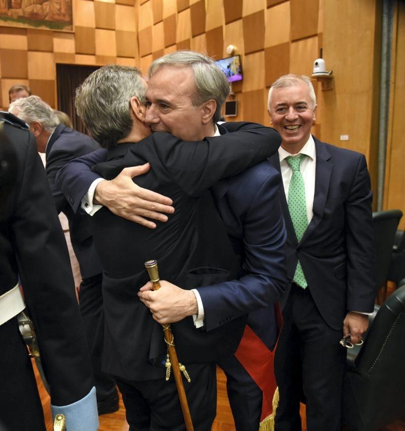 Toma de posesión de Jorge Azcón como alcalde de Zaragoza