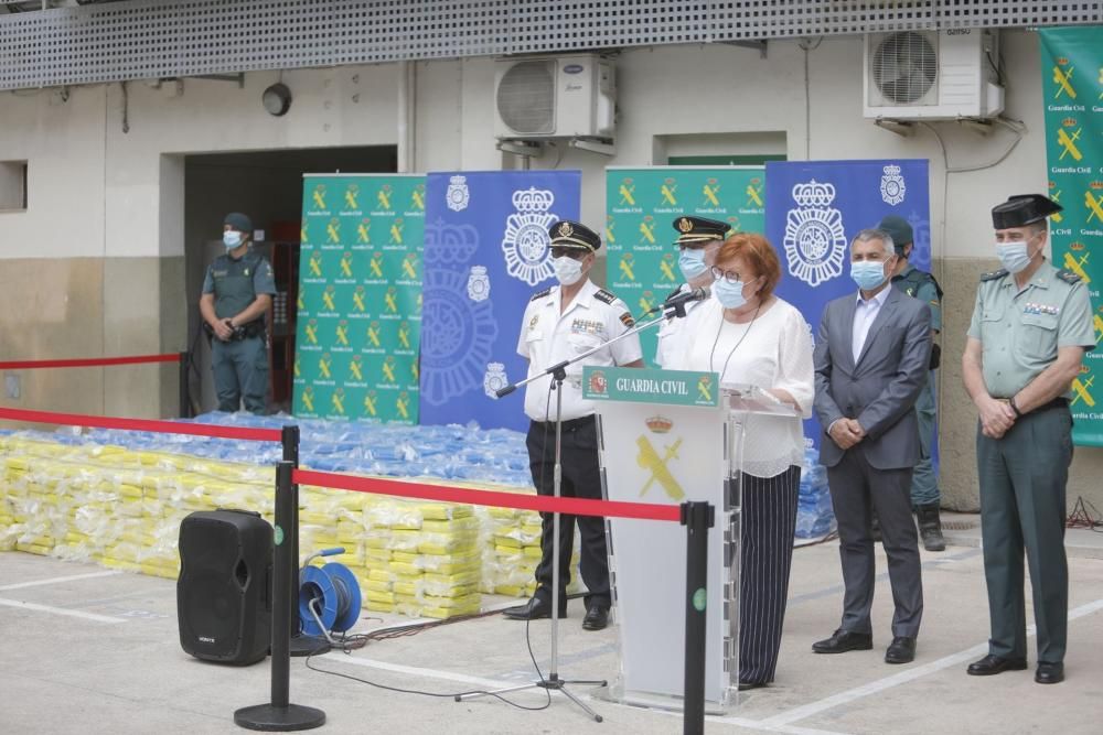 Guardia Civil y Policía Nacional incautaron 3.800 kilos de cocaína en el Puerto de València durante el Estado de Alarma