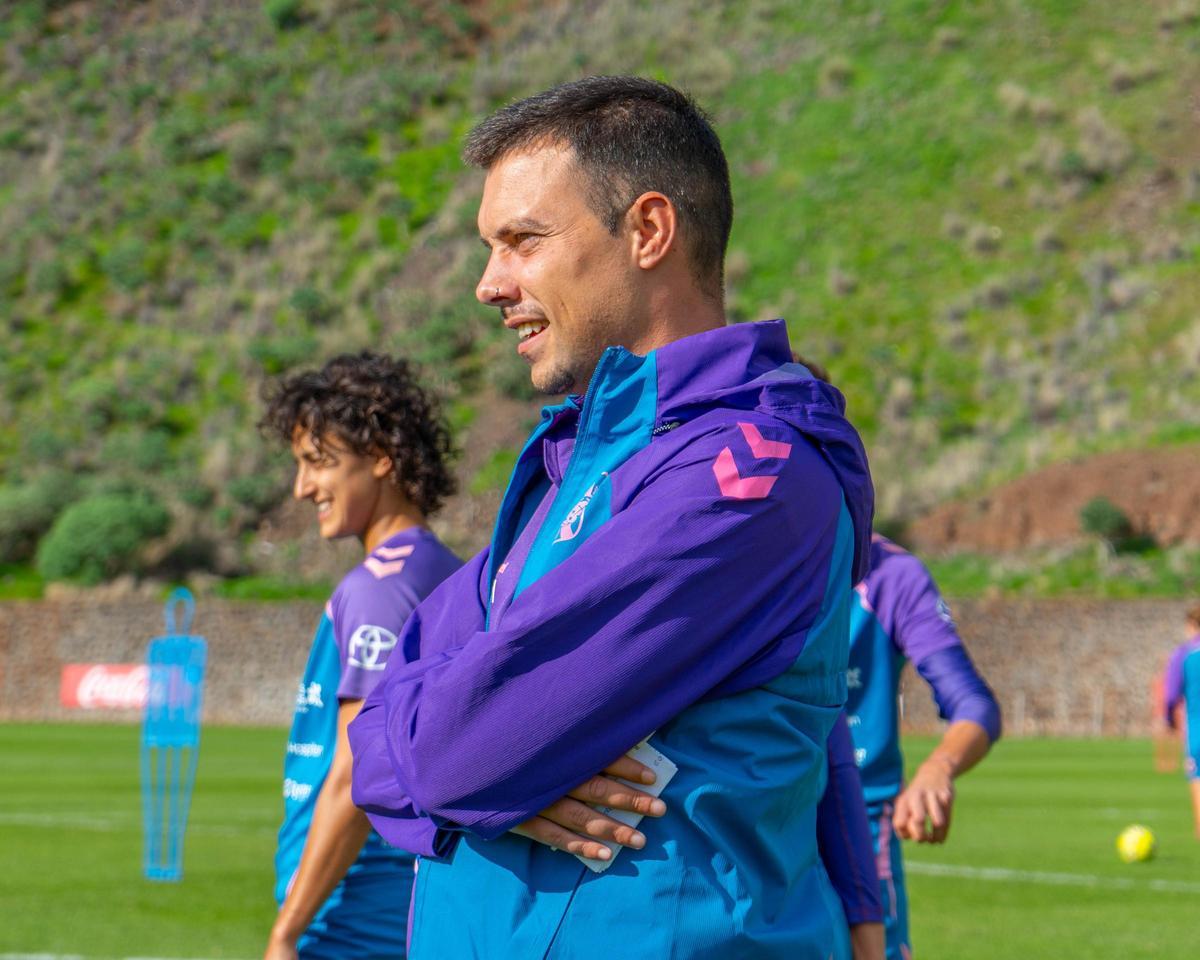 Yerai Martín, entrenador del Costa Adeje Tenerife.