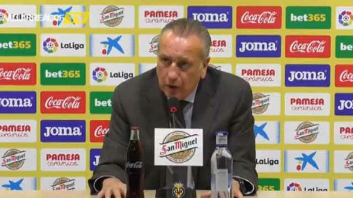 Fernando Roig anuncia la vuelta de Javi Calleja como técnico del Villarreal