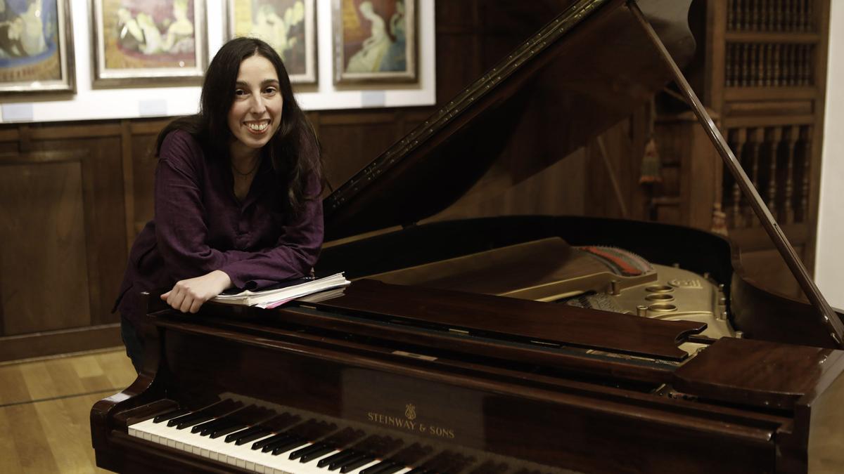 La pianista María Cueva.