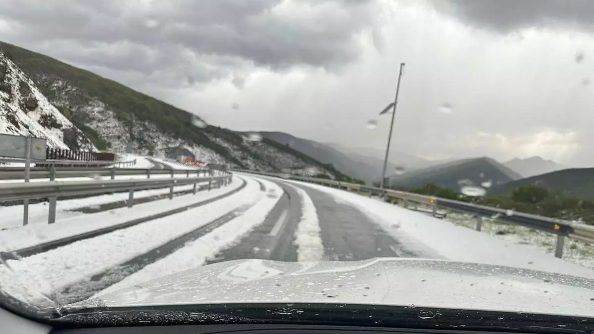 VÍDEO: Así se circulaba por el Huerna este 2 de mayo