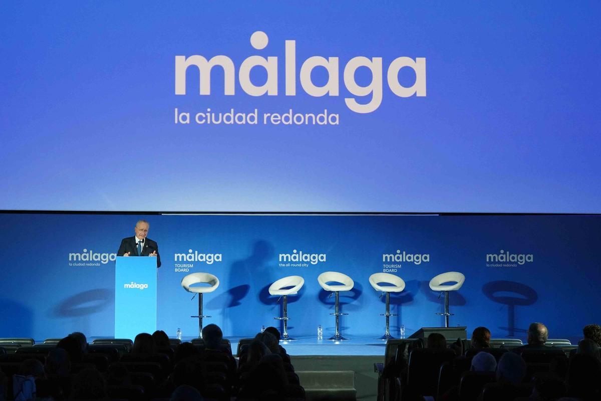 Presentación de la nueva campaña turística de Málaga. Diciembre 2023.