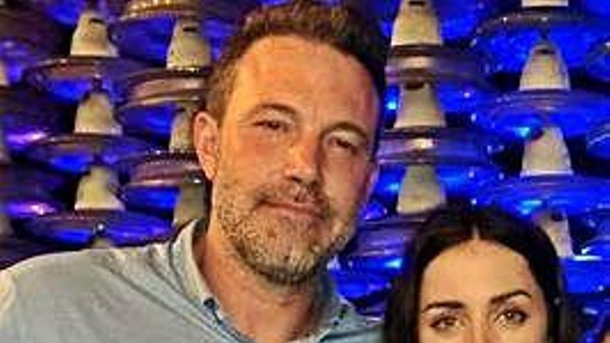 Ben Affleck y Ana de Armas, en Cuba, el pasado 5 de marzo.