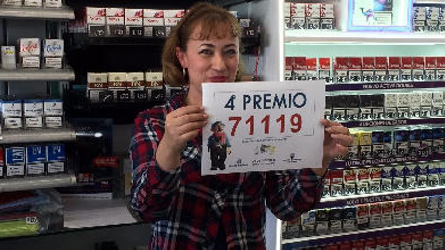 El cuarto premio de la Lotería de Navidad, 71119, vendido en muchos puntos de  Canarias