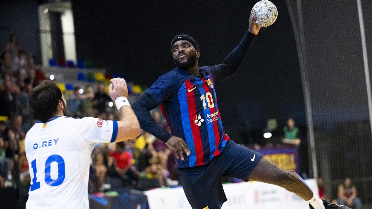 El 'MVP' Dika Mem, el pasado lunes ante el Granollers