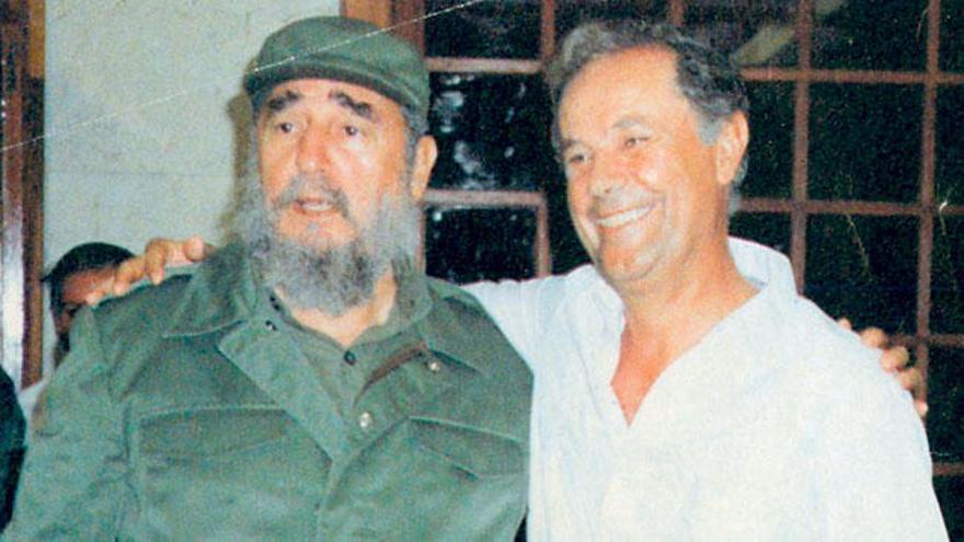 Fidel Castro und Gabriel Escarrer: Der &quot;Comandante&quot; kam 1991 zur Eröffnung des Melià Varadero