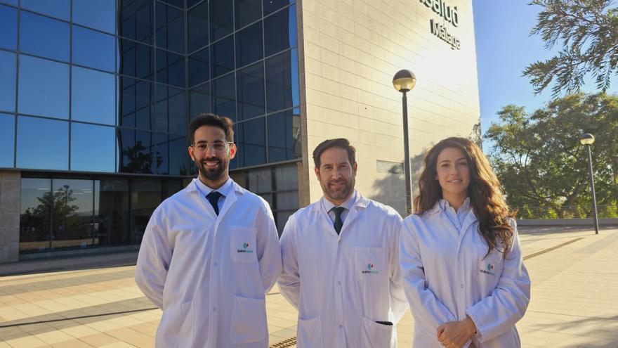 Integrantes del Servicio de Cirugía Torácica del Hospital Quirónsalud Málaga con el doctor Roberto Mogil, como jefe, al frente.