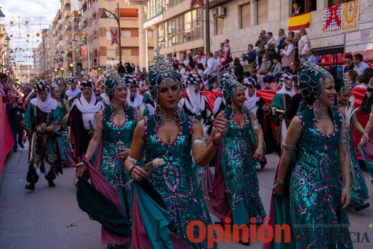 Procesión de subida a la Basílica en las Fiestas de Caravaca (Bando Moro)