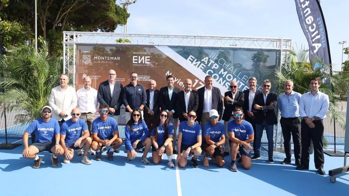 Organizadores y patrocinadores en el Challenger ATP MONTEMAR 2025