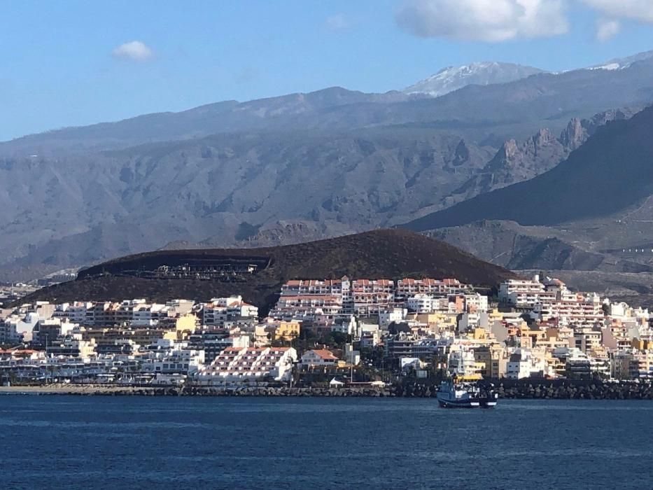 Deterioro de los conos volcánicos de Tenerife