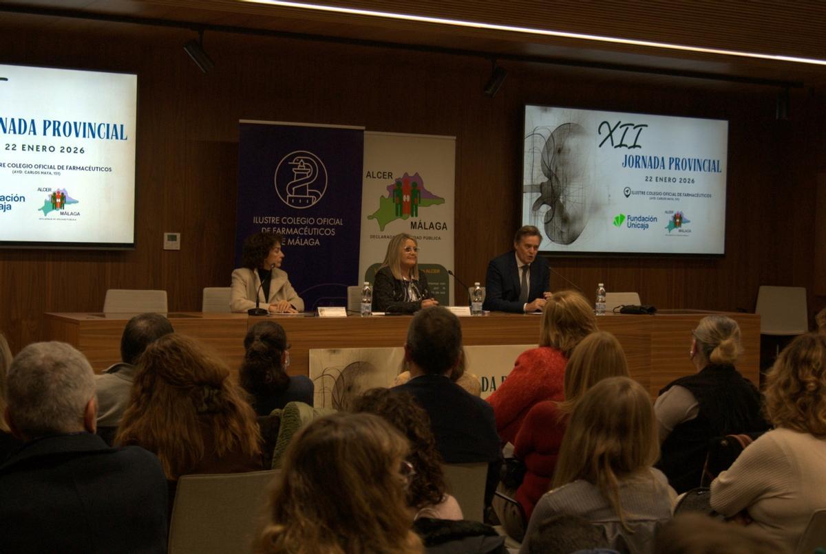 Momento de la XII Jornada Provincial que se celebró el pasado 22 de enero organizada por ALCER Málaga