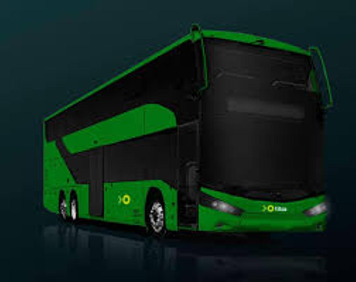 Infografía de los vehículos de dos pisos que vendrán a la Isla