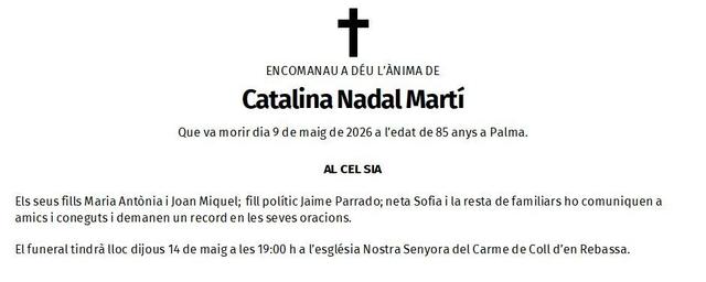 Catalina Nadal Martí