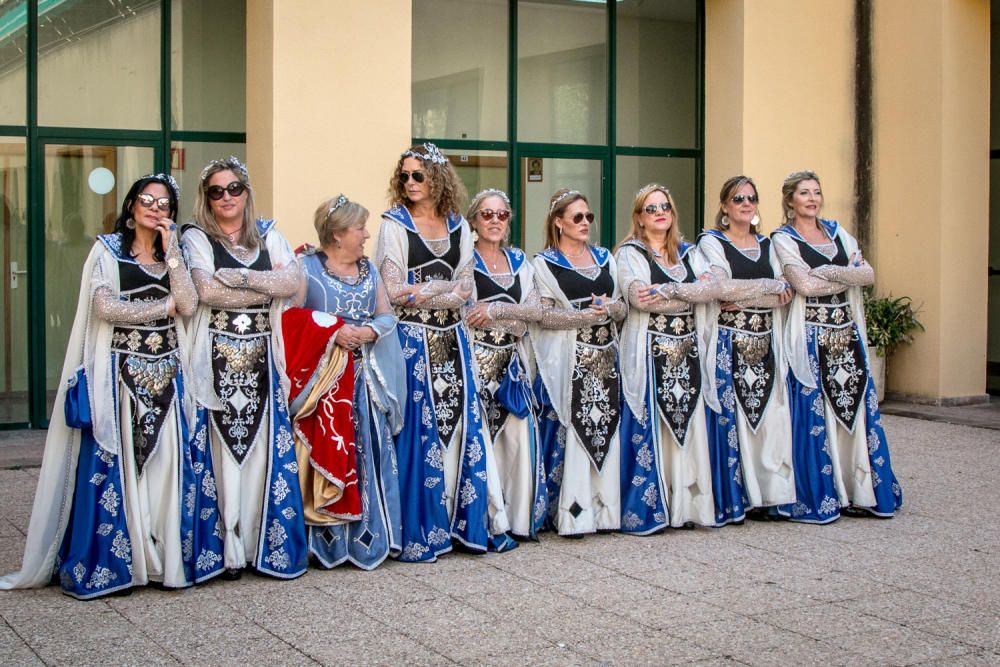 Fontilles vive los Moros y Cristianos de Alcoy