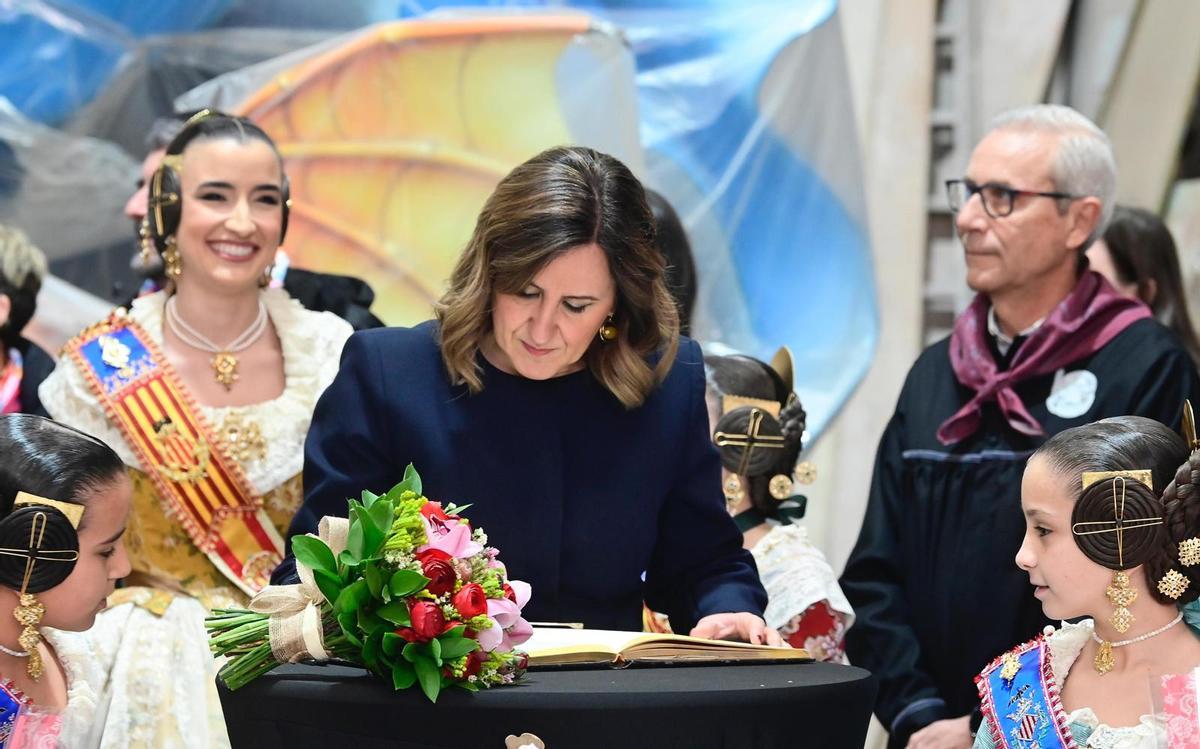 La alcaldesa de València, María José Catalá