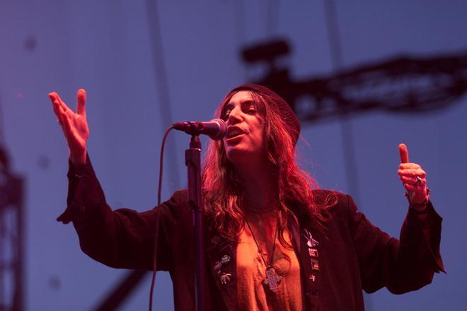 Patti Smith, en el Music Midtown de 2001