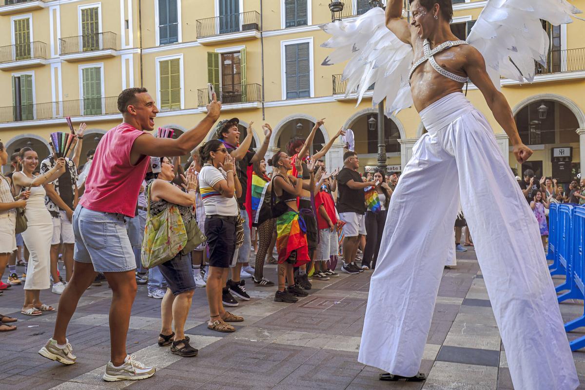 La fiesta del Orgullo organizada por Cort en Palma La fiesta del Orgullo organizada por Cort en Palma