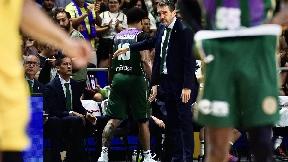 Xavier Castañeda fue esta vez el mejor del Unicaja.