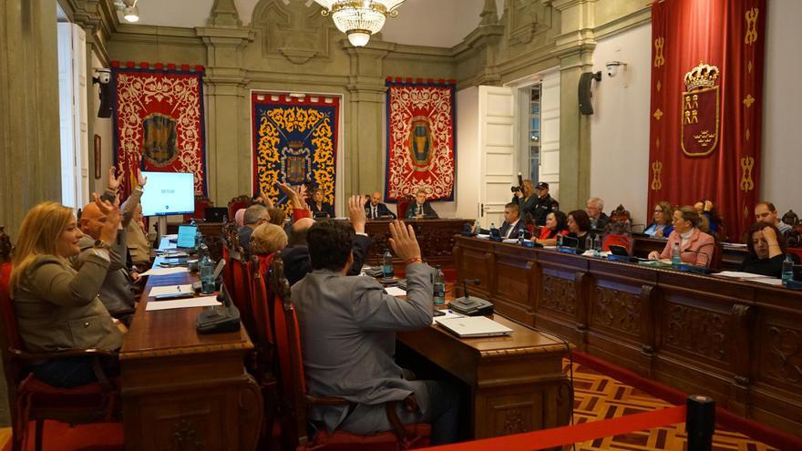 &#039;Rodillo&#039; municipal para rechazar todas las enmiendas de la oposición a los presupuestos municipales de Cartagena