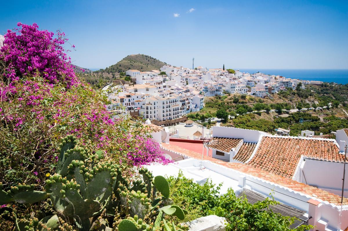 Las vistas desde Frigiliana hacia el Mediterráneo