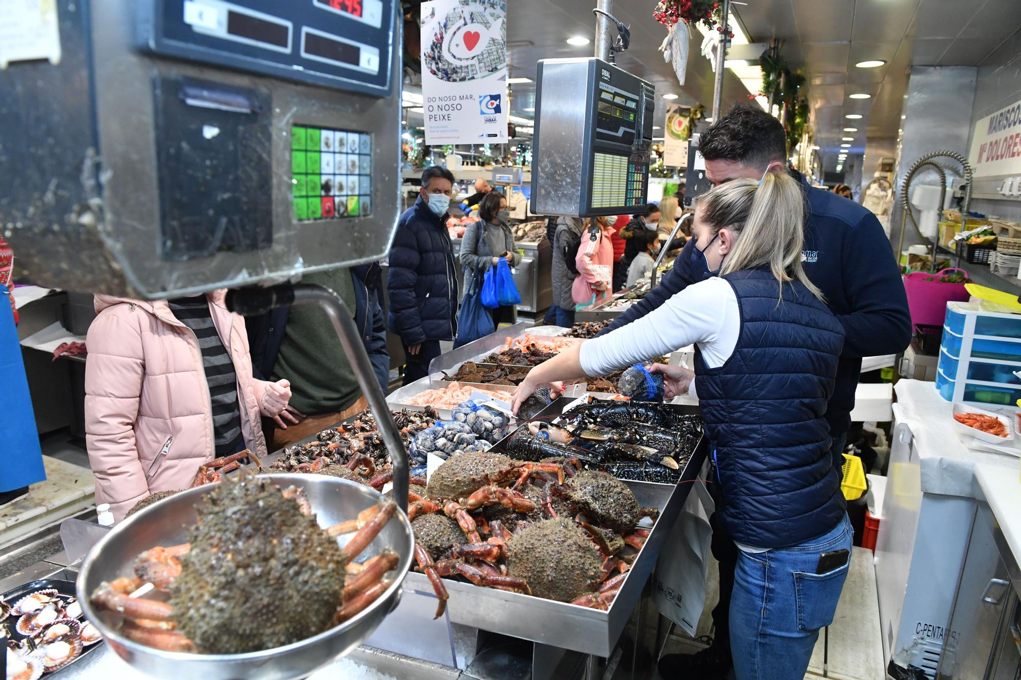 El precio del marisco se dispara de cara a la Navidad