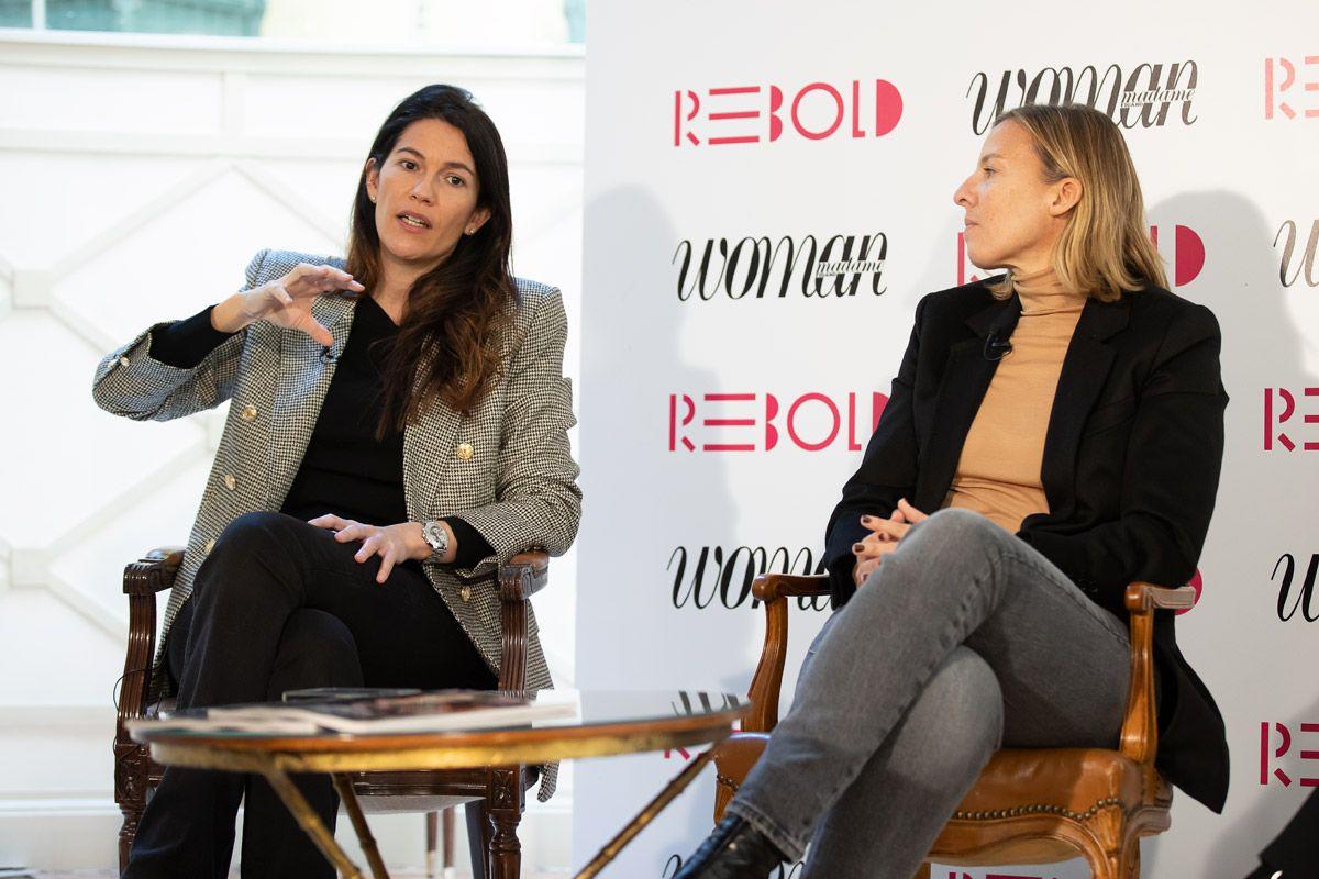 Marta Echarri y Vanessa Prats, durante Woman Business