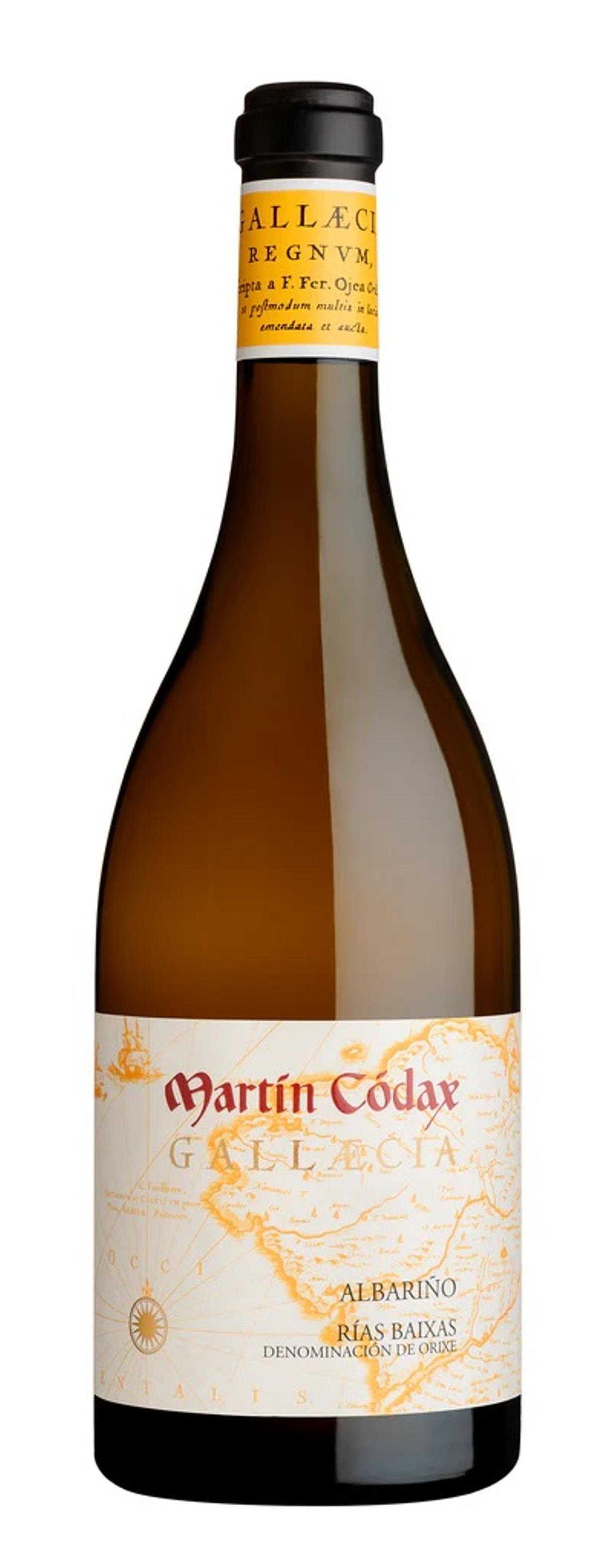Una botella del "Gallaecia".