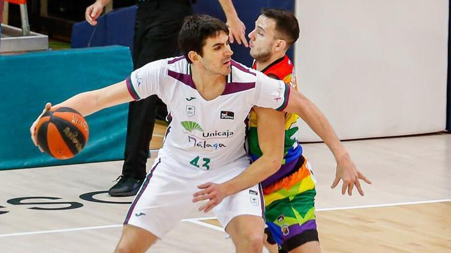 Carlos Suárez, en el partido del domingo en Fuenlabrada.