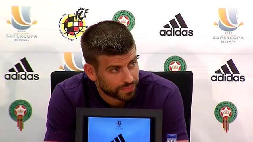 Piqué confirma a Luis Enrique que deja la selección