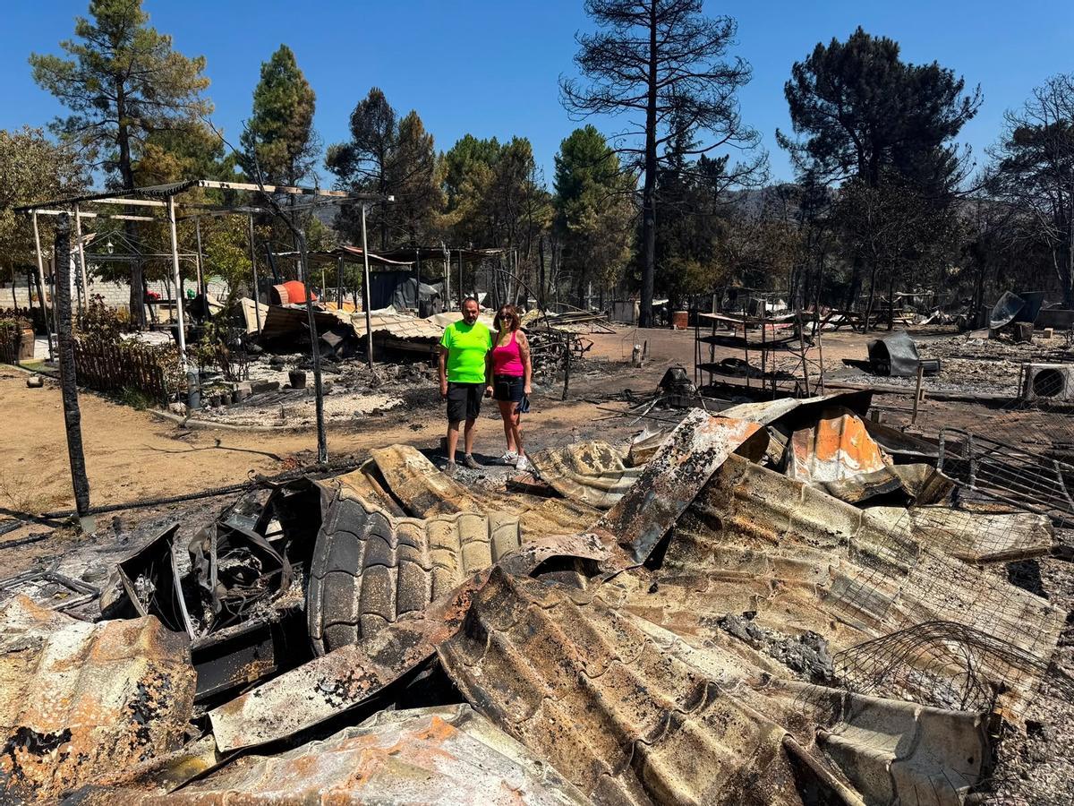 Incendio en el sur de Ávila calcinó dos campings; sus dueños reclaman ayuda institucional Incendio en el sur de Ávila calcinó dos campings; sus dueños reclaman ayuda institucional